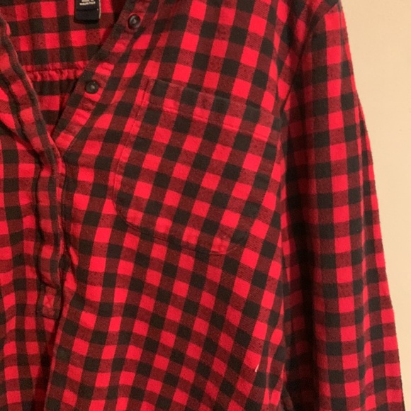 Lands End Long Sleeved Flannel - Picture 3 of 4